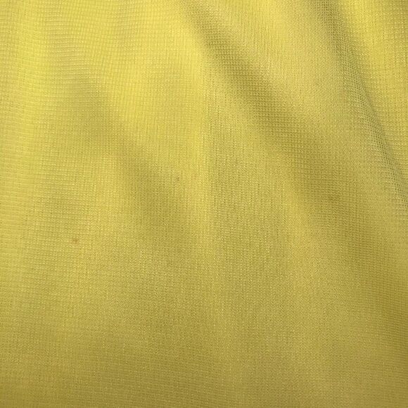 Vintage Y2K Pastel Yellow Fairycore Embellished Chiffon Maxi Prom Dress / Sz: 3 - Picture 4 of 9